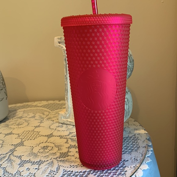 Starbucks Other - Starbucks ruby jelly bling pink tumbler
